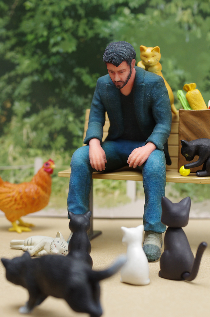 Illustration for article titled Sad Keanu Becomes The Best Japanese Toy